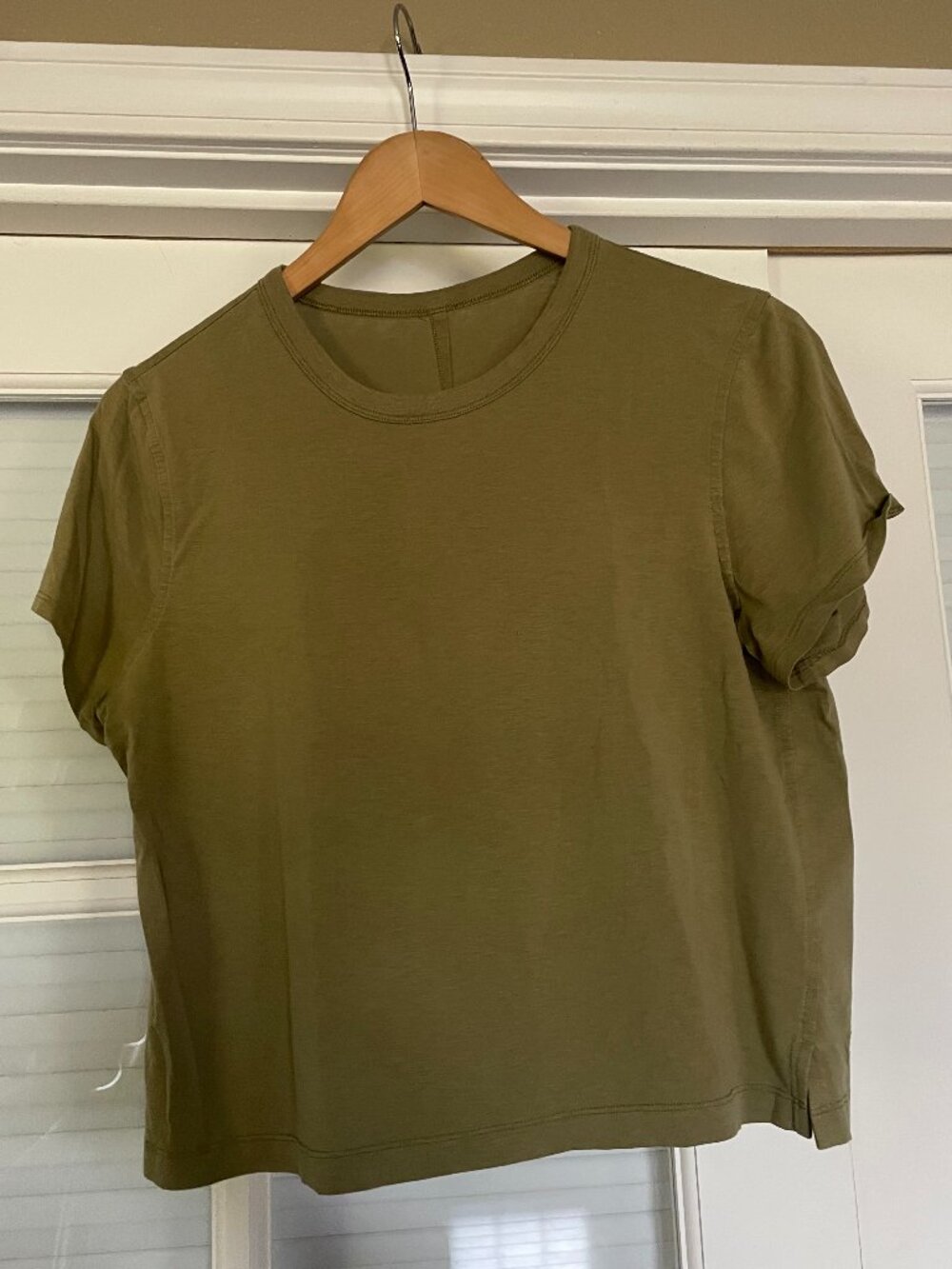Lululemon Olive Green Tee